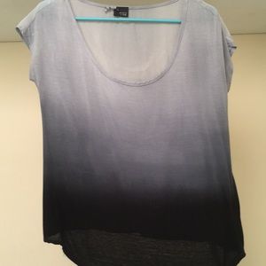 Black Ombré Soft Tee